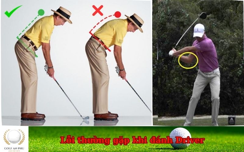Lỗi thường gặp khi đánh Driver