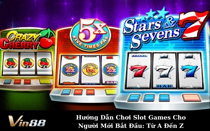 Hướng Dẫn Chơi Slot Games Cho Người Mới Bắt Đầu: Từ A Đến Z
