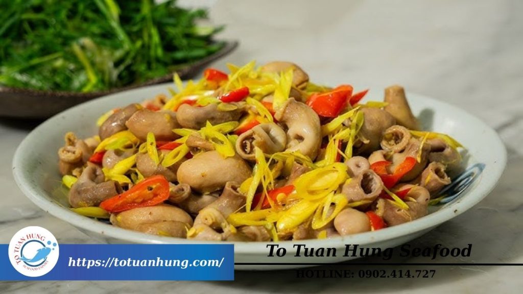 cách chế biến bao tử cá ba sa